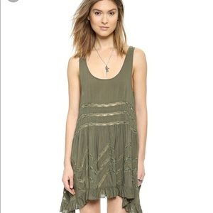Free People Voile Trapeze dress